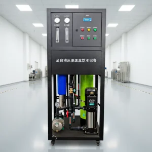 Stainless Steel RO Water Filter System Pump PLC Multi Voltage (110 220 380V) Reverse Osmosis Desalination 250L Hour for
