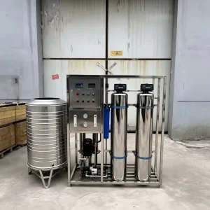 Stainless Steel RO Water Purification Plant with Sand Filter and Carbon Filter for Commercial Water Treatment
