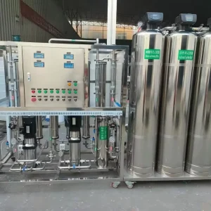 Stainless Steel RO Water Treatment System with PLC Control for Industrial Drinking Water Purification