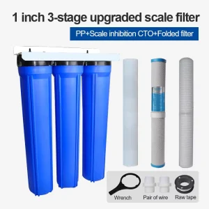 Stainless Steel SS Multi Cartridge Water Filter Housing New Home Use Whole House Water Filter System Water Treatment Machinery