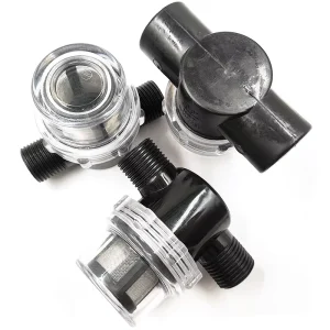 Stainless Steel Square Wire Mesh Filter Cylinder Cartridge Black Silver Liquid Solid Filter