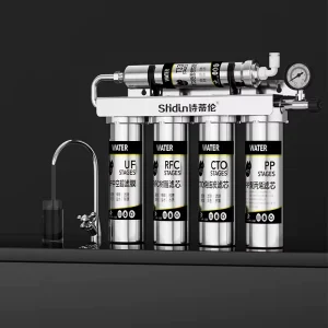Stainless Steel Tankless Under-Sink Reverse Osmosis Water Purifier with PP Filter