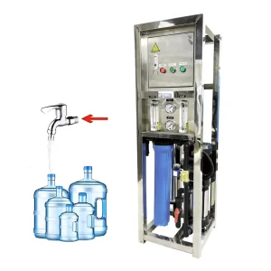 Stainless Steel Water Purifier for Commercial and Industrial Use, Whole-House Reverse Osmosis Water Purification System