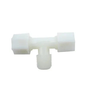 Standard 3 8″ OD Plastic Water Connection Quick Fittings High Quality T Shape 6066 Connect Water Tube Fitting