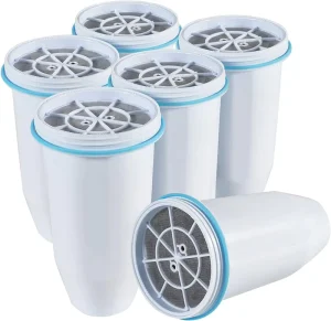 Standard Water Filter Cartridge Replacements for zero Water Pitchers and Dispensers