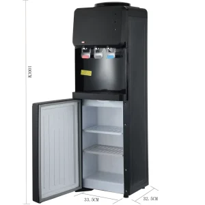 Standing Korea Style High Capacity Freestanding Compressor Cooling Water Dispenser with Freezer