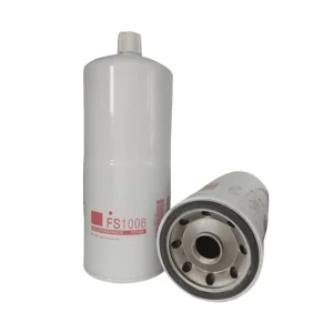 Steel Construction Machinery Diesel Engine Fuel Water Filter FS1006