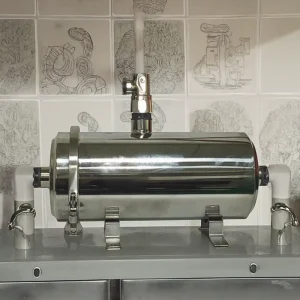 Submerged PVDF Stainless Steel Large Flow Water Filter with Membrane Whole House Water Treatment Machinery
