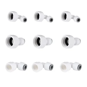 T-Type Water Fitting Push Fit for RO Water Treatment Filter Systems
