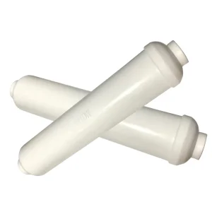 T33 1/4-Inch Electric Quick-Connect Inline Filter Cartridge with Activated Carbon for Refrigerator Ice Maker Reverse Osmosis System