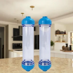 T33 CTO UDF Activated Carbon Filter Cartridge 5.0 Micron 100 GPD Transparent Design Household RO Water Carbon Block