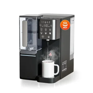 TDS Shows Countertop RO System 100 GPD 8 Stage Filtration 24 Month Filter Life Portable Pure Pitcher Instant Water