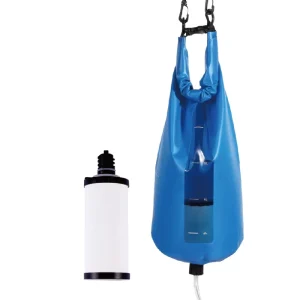 TPU Material 10L Portable Water Purifier Bag Gravity Ceramic Filter for Outdoor & Camping Use