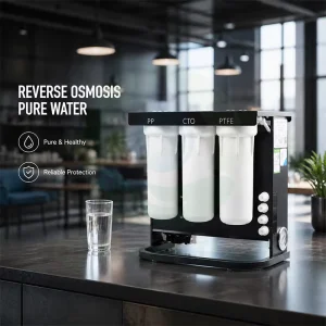 Tankless Countertop 400GPD RO Water Purifier with High-Flow Reverse Osmosis and Real-Time Water Quality Monitor