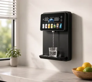 Tankless Household Pipeline Water Dispenser Connected RO System Hot and Cold Water Wall-Mounted Drinking Station