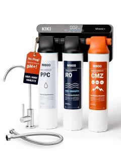 Tankless RO Water Filter 900GPD High Flow Under Sink RO System 8-Stage Advanced Filtration TDS Display Water Purifier