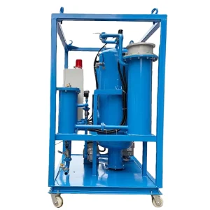 Tap Changer Insulating Oil Dewater Filtration Machine Oil Regenerator Three-Phase 8 gal Capacity
