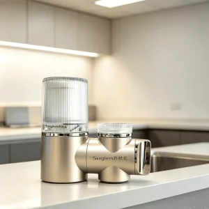 Tap Water Filter Faucet Purifier Food Grade ABS Material Custom Packaging Replacement Filter Cartridge Available