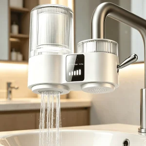 Tap Water Filter With Digital Screen 99.99% Sterilization Rate Direct Drink Faucet Water Purifier For Home Kitchen