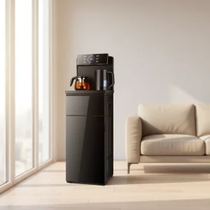 Tea bar Machine Vertical Water Dispenser Fully Automatic Tea bar Machine Bottom Water Bucket for Household Use Drinking Fountain