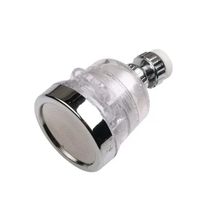 Three Function Gimbal Pressure Boost Water Saving Bubbler Kitchen Faucet Filter Shower Head
