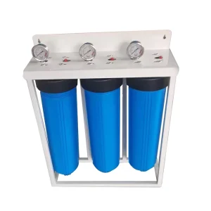 Three Stage 10 Inch High Pressure 20inch Bb Cartridge Jumbo Household Tertiary Filter Big Blue Housing