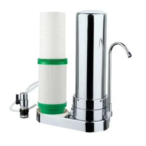 Three Stage Stainless Steel Countertop Water Filter Purifier
