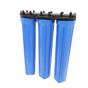 Three piece Filter Bottle Pre filter Commercial Water Purifier Water Tube Explosion Proof Filter Shell