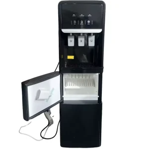 Top Load Electric Freestanding Water Dispenser With Hot and Cold Water and Ice Maker