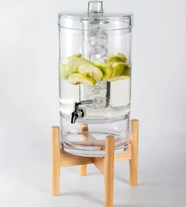 Top-ranking High Clearly Cold Drink Beverage Liquid Dispenser for Shop