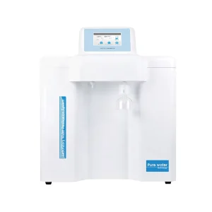 Touch Screen Automatic Lab Water Purifier RO DI Dual Stage Water Purification System Laboratory Pure Deionized Water Machine
