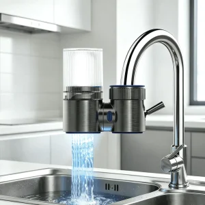Transparent Visible Filter Cartridge Faucet Water Purifier Remove Chlorine Rust Tap Water Filter Kitchen Water Filter