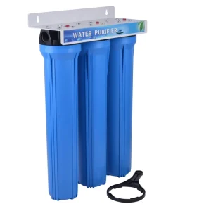 Triple Filtration Big Flow 20 Inch Water Filter with 20 Inch Housing PP GAC CTO Filter Cartridge