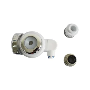 Triple Stage White Color Ceramic and Activated Carbon Manual Countertop Water Filter System for Household Use