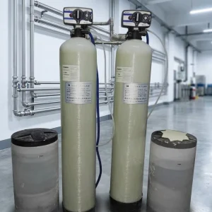 Twin Tank Automatic Water Softening System for Continuous Supply