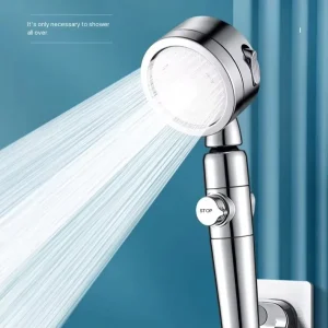 Twin Turbocharged Shower Head 360-degree Rotatable Shower Head Water Purification and Skin-beautifying Filtered Shower Head