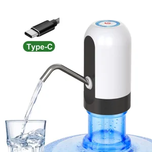 Type-C USB Charging Instant Household Electric Portable Mini Automatic Water Dispenser Pump for 5 Gallon Bottle