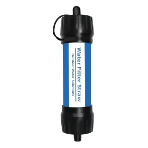 UF Membrane Hiking Personal Water Purifier Straw Emergency Camping Mini Portable Outdoor Water Filter