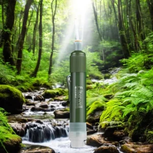 UF Mini Portable Survival Water Filter Straw for Emergency Outdoor Camping and Hiking