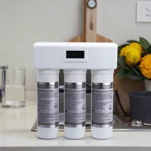UF System Household Use 3 Stage Water Filter Quick Change Direct Drinking Mineral No Waste Water No Electric Compact Purifier