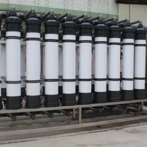 UF Ultrafiltration Hollow Fiber Membrane Seawater Desalination Unit with Motor Pump, 40000 L/h Capacity, CE Certified
