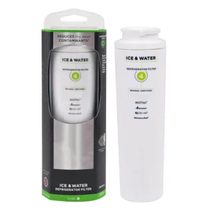 UKF8001 EDR4RXD1 Compatible Activated Carbon Refrigerator Water Filter 200 GPD Flow Rate Easy Installation