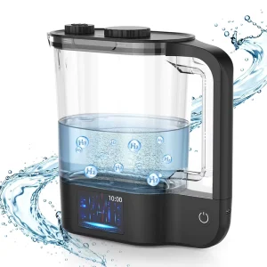 USB Hydrogen Water Generator Portable Home Use 2L Double H2 Electrolyzer Pitcher