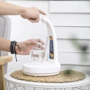 USB Rechargeable Automatic Portable Wireless Bottled Water Dispenser Pump with Gravity Sensor and Touch Control