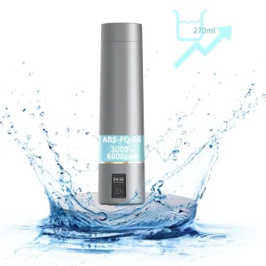 USB Rechargeable Hydrogen Water Bottle Portable Hydrogen Water Bottle Generator Machine Hydrogen Water Ionizer Glass Health Cup