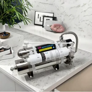 UV Lamp Water Purifier Tap Filter Home Stainless Steel Carbon Filter