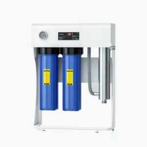 UV Light Whole House Water Filter System 10*4.5 Big Blue 2 Stages Filter Housing Carbon pp Cotton Filter Cartridge