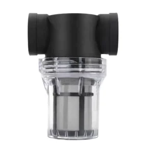 UV-Resistant Stainless Steel 3/4-Inch Water Strainer Filter for Garden Hose Inlets