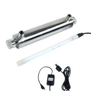 UV Water Filter 25W Ultraviolet Disinfection Light UV Water Purifiers 6GPM UV Lamp Quartz Sleeve Included