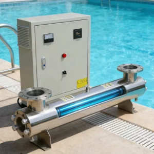 UV Water Purification System with Automatic Cleaning and Low Operating Costs